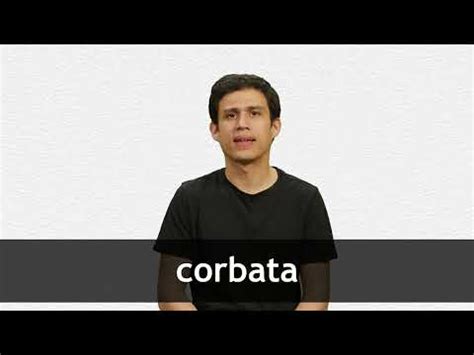 corbata|English translation of la corbata